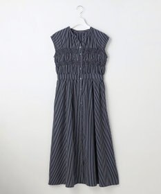 ANY SIS フロントボタンシャーリング ワンピース