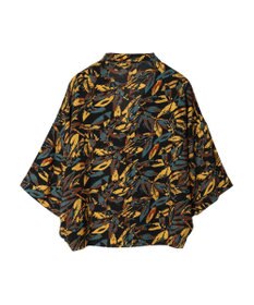 CRAFT STANDARD BOUTIQUE レーヨン柄プリントワイドシャツ