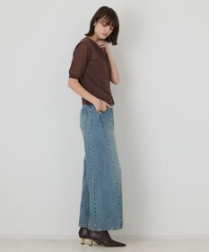 GRACE CONTINENTAL ハーフスリーブニットカーディガン