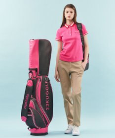 23区GOLF シューズ収納付【UNISEX】合皮×デニム調ボストンバッグ