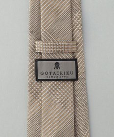GOTAIRIKU GOTAIRIKU別注【日本製】シルク ネクタイ_格子柄