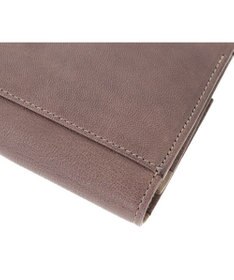 genten 【新色】フレスコ フラップ長財布