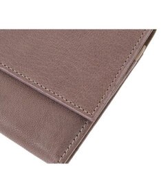 genten 【新色】フレスコ フラップ長財布