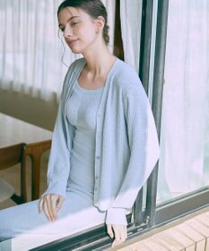 une nana cool とろみ素材がここちよいカップ付きキャミソール　moi room（モアルーム）