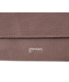 genten 【新色】フレスコ フラップ長財布