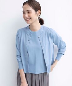 組曲 【UVケア・接触冷感】MINA ニットカーディガン