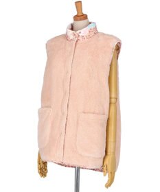 tsumori chisato SLEEP ツモリチサト ベスト ノースリーブ ルームウェア 綿100%(表生地) レディース URX180 /ワコール