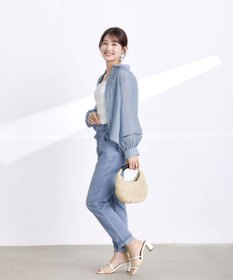 Tiaclasse L 【洗える・ストレッチ】デニムパンツ