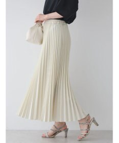 AMERICAN HOLIC 丈違いジョーゼットプリーツスカート