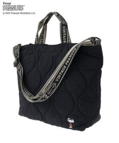 Green Parks ■ＰＥＡＮＵＴＳ　キルティングトートＬ