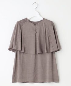 自由区 S 【洗える】キュプラシアー ブラウス