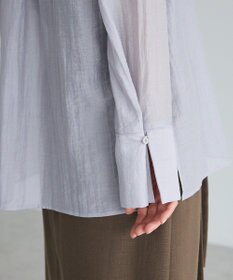 CRAFT STANDARD BOUTIQUE シアーオープンカラーシャツ