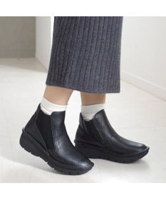 Pointer 本革超軽量サイドゴアショートブーツ