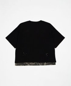 WEGO 【機能T】接触冷感メッシュレイヤードダメージT(SS)
