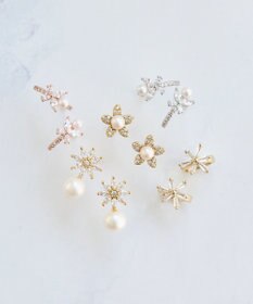 Phoebe ブロッサムパールビジューピアス