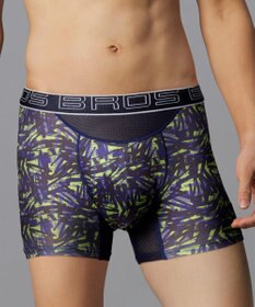 WACOAL MEN ボクサーパンツ 風が通ってムレ軽減。 ダブルエアスルータイプ 吸汗速乾 前閉じ GT3910 /ブロス バイ ワコールメン