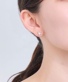 Phoebe ブロッサムパールビジューピアス