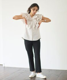 #Newans ラッフルフリルブラウス