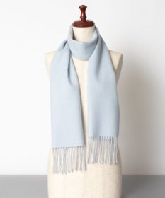 AURORA foulatelier　フラトリエ　カシミヤ起毛 無地マフラー