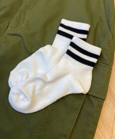 WEGO ラインパイルソックス（U）