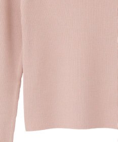 earth music&ecology ハートプレートリブニットプルオーバー