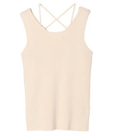 earth music&ecology レイヤリングニットタンクトップ