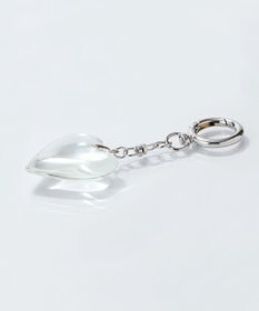 Phoebe ビッグハートバッグチャーム　クリア