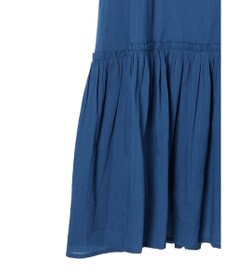 earth music&ecology コットンボイルパフスリーブワンピース