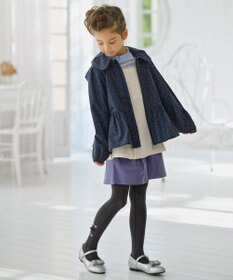 組曲 KIDS 【150-160㎝】ランダムドット ブルゾン