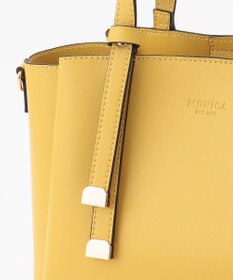 LA BAGAGERIE 【MONICA】ボウタイリボンハンドバッグ