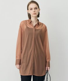 ICB L ハイゲージチュール ロングシャツ