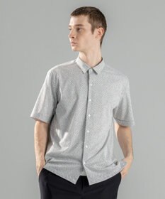 JOSEPH HOMME 新素材【洗える/通気性】ヨシタレース　レギュラーカラー半袖シャツ