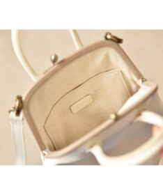 genten ミネルヴァキッコ 口金ショルダーバッグ