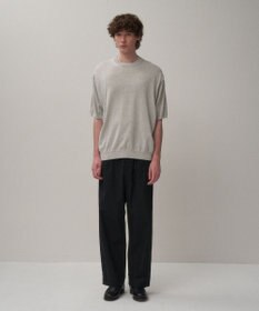 ATON LIGHT TC GABARDINE | ウォッシュドワイドパンツ - UNISEX