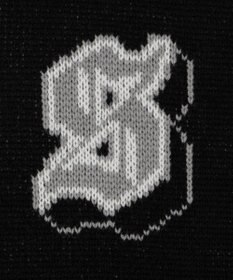 WEGO 【ユニセックス着用ITEM/MLサイズ展開】ジャガードニットスタジャン