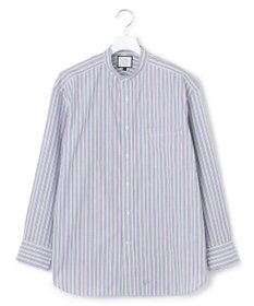 J.PRESS YORK STREET 【UNISEX】バンドカラー　ストライプシャツ