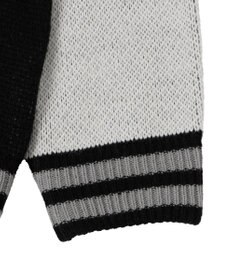 WEGO 【ユニセックス着用ITEM/MLサイズ展開】ジャガードニットスタジャン