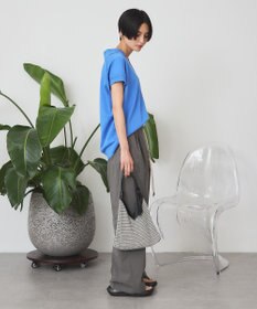 AMERICAN HOLIC フレンチスリーブスキッパールーズニットプルオーバー