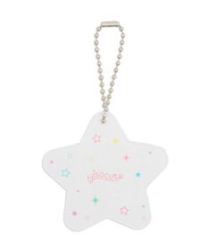 WEGO 【痛バ＆推し活グッズ】カラフルスターIDフォトケースキーホルダー