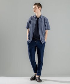 JOSEPH HOMME 新素材【洗える/通気性】ヨシタレース　レギュラーカラー半袖シャツ