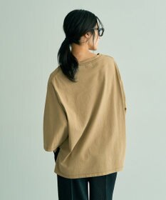 YECCA VECCA ヴィンテージ風箔プリントロゴTee