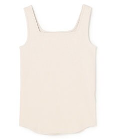 UNFILO フライス スクエアタンク グレージュ