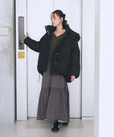 earth music&ecology 2WAYパファーブルゾン