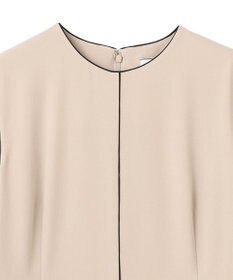 BEIGE， 【L-size】CINDY / クルーネックドレス