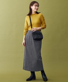 ANY L 【6色展開】フリルネックニット