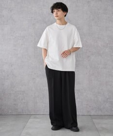 WEGO 【ユニセックス着用アイテム/綿100%/SMLXLサイズ展開】シルキーリッチヘビーコットンT