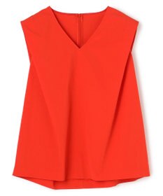 BEIGE， YANN / Vネックタックブラウス