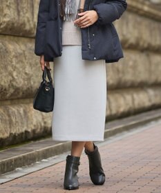 J.PRESS LADIES L 【WEB限定カラーあり・洗える】ダンボール ナロー スカート