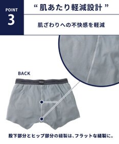 WACOAL MEN ボクサーパンツ　【オーガニック綿混ボクサー】　フロント快適設計　吸汗速乾　抗菌防臭　前閉じ　/ブロス　GT3210