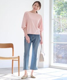 ANY 【洗濯機可/ストレッチ】デニムフレアパンツ